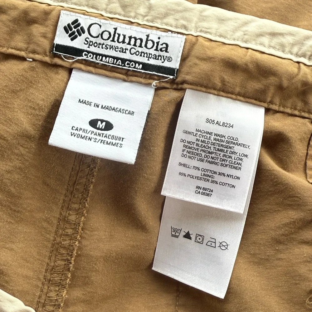 Columbia | Nylon Cargo Capri Pants | M - Picture 7 of 8